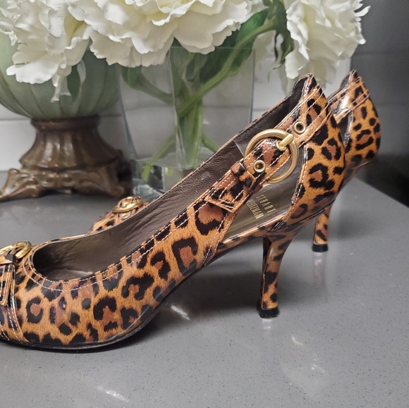 Leopard Style Heels - Picture 4 of 4